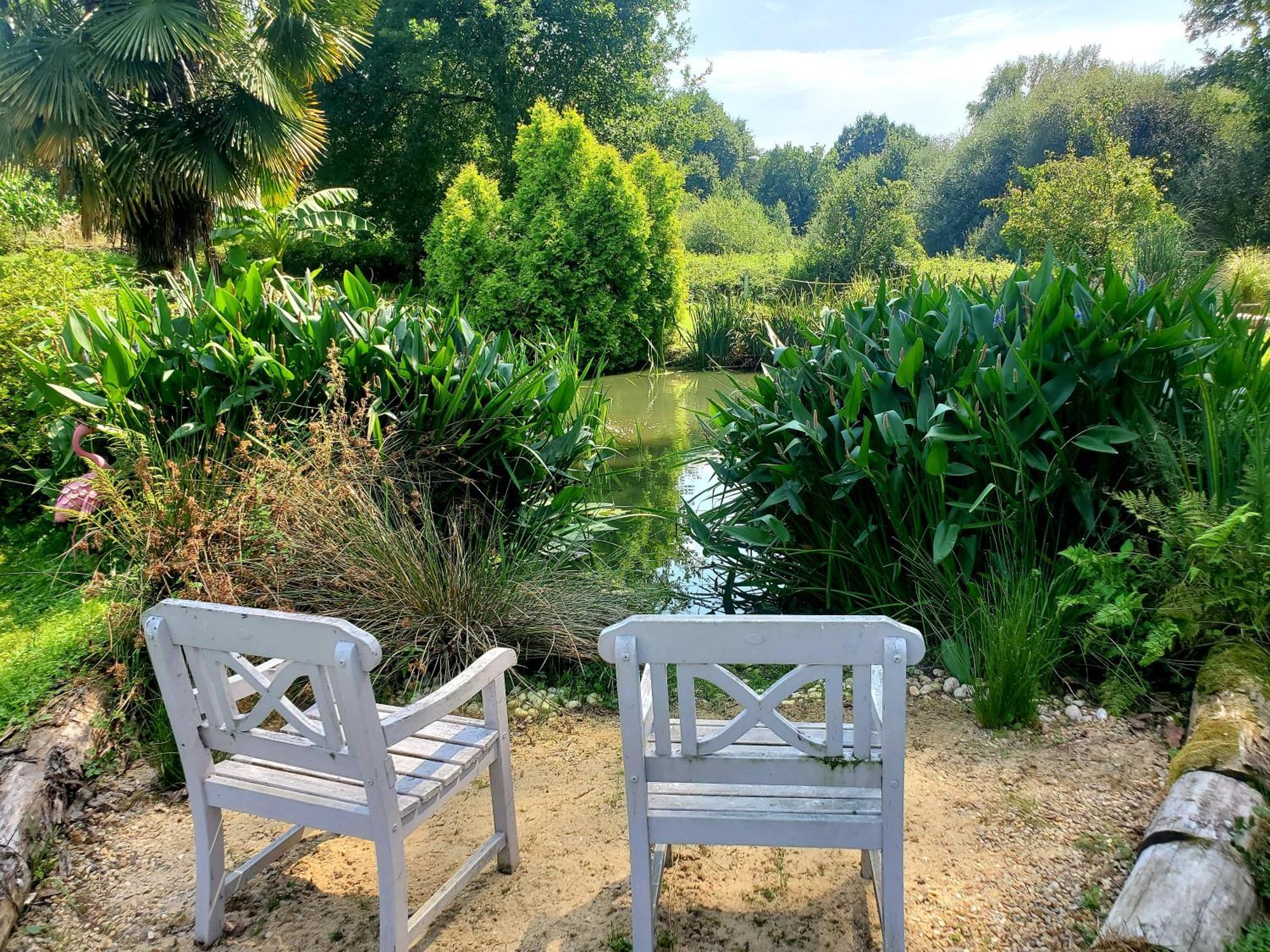 Le Vieux Moulin Gites - Detached Cottage With Garden Views And Pool Guégon Kültér fotó
